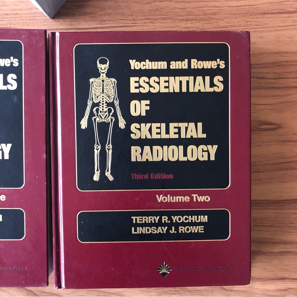 Yochum and Rowe’s Essentials Of Skeletal Radiology - Third Edition Textbooks - Picture 3 of 5